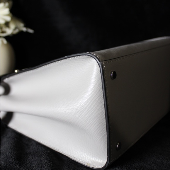 EUC Kate Spade Gray and Black Satchel Bag - Picture 7 of 15